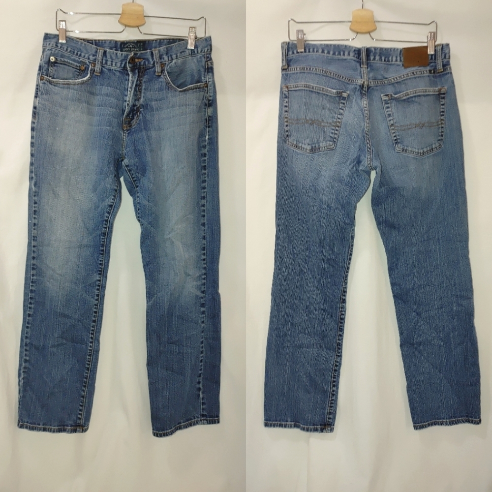 Lucky Brand 221 Original Straight Jeans 32 x 30 Cotton Blend Classic